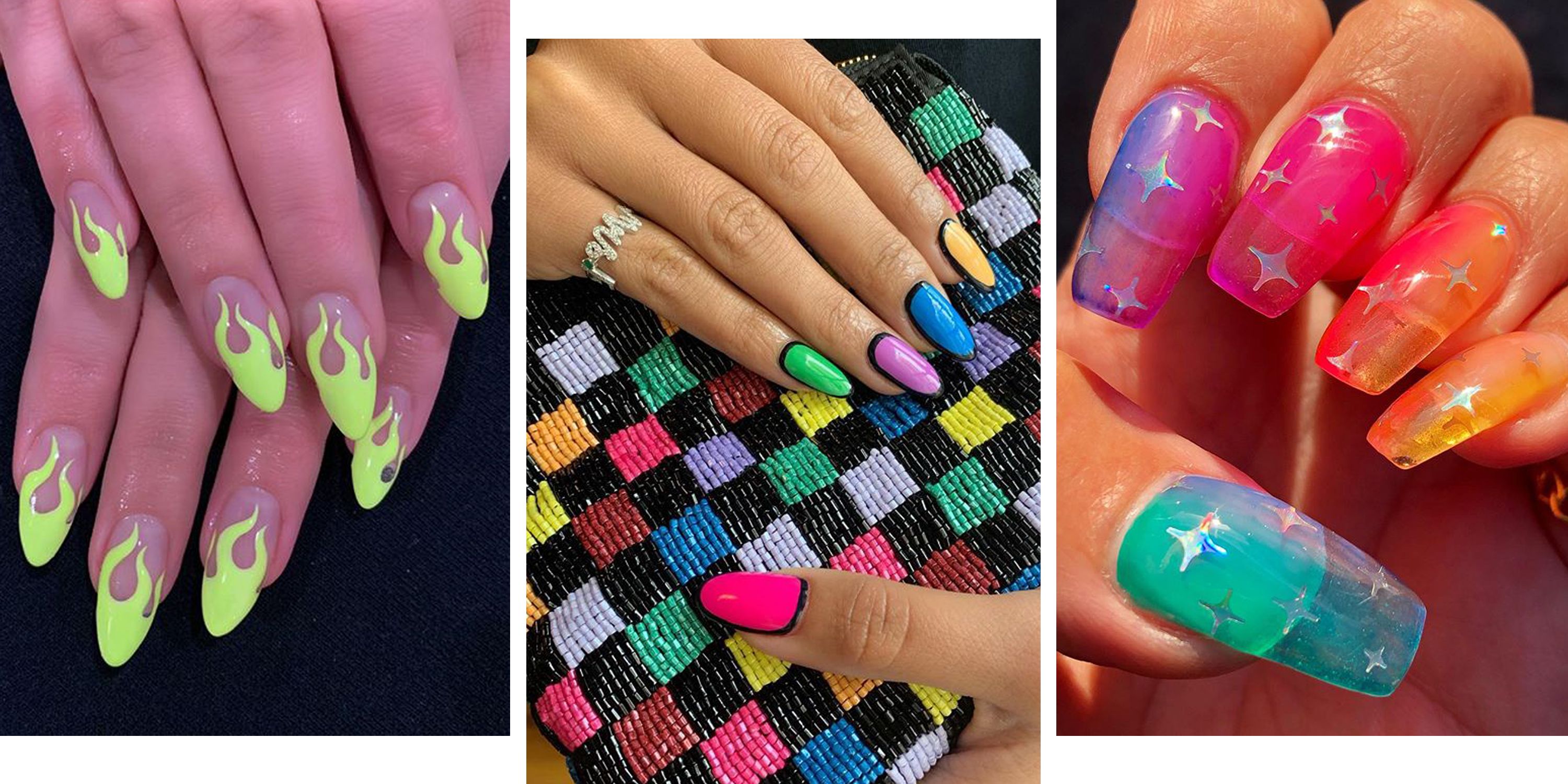 Classy Birthday Nails And Nail Ideas For An Elegant Lady | Boho nails,  Floral nails, Stylish nails